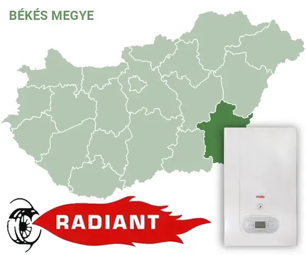 radiant szervizek békés megyében